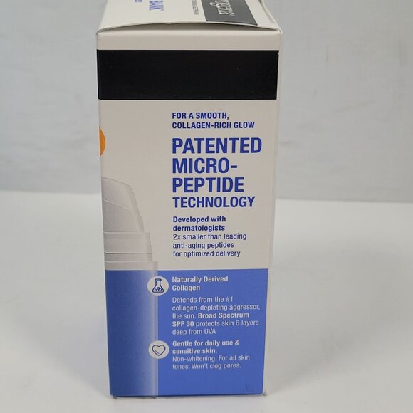 Neutrogena Collagen Bank SPF Moisturizer Sunscreen SPF30 2 Fl Oz NIB - Picture 3 of 5
